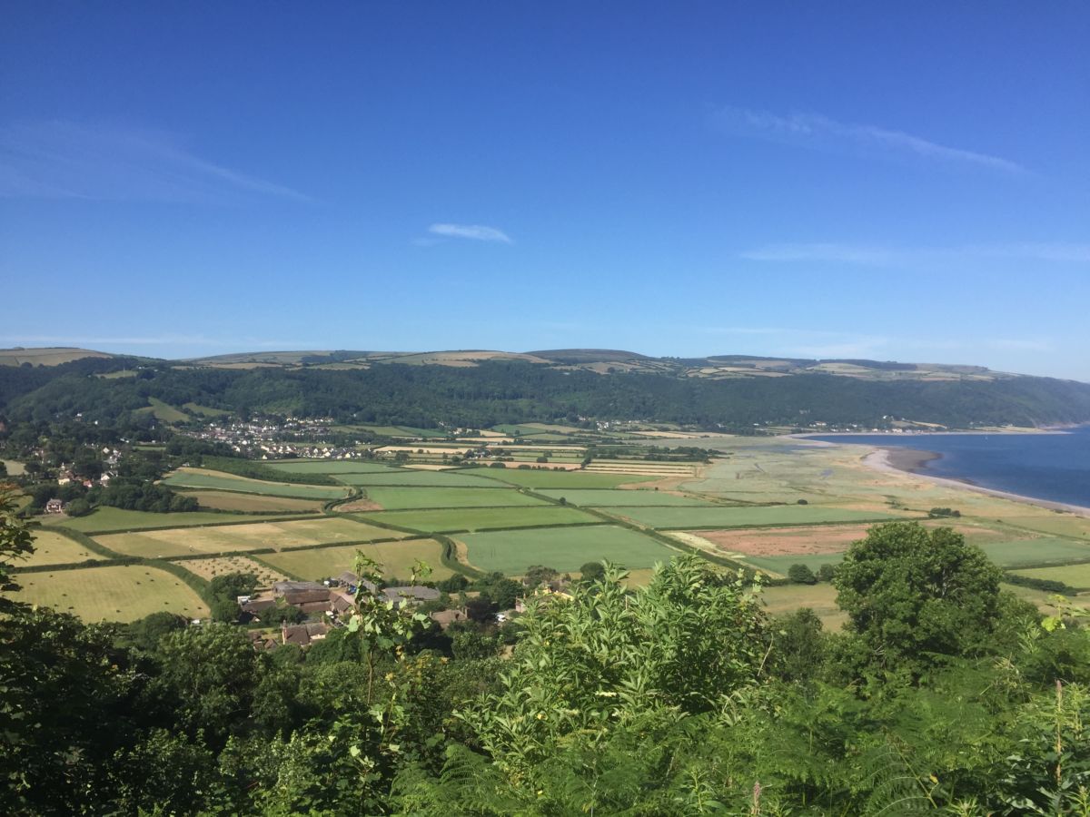 Views over porlock Bay